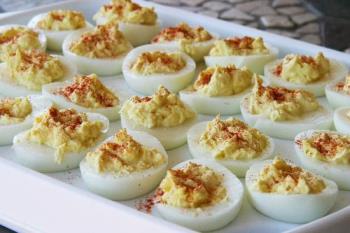 devilled-eggs - this one is a yummy recipe of eggs.