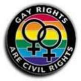 Gay Rights are Civil Rights - Banner for Gay Rights