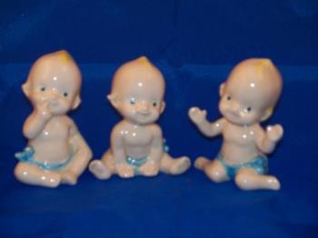 triplets in ceramic - the triplets triplets in ceramic - the triplets