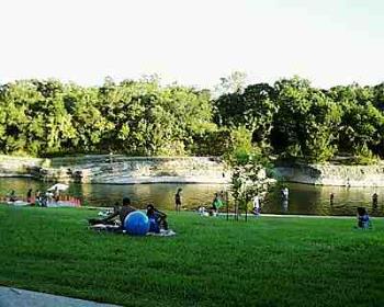 Barton Springs - A beautiful, natural springs swimming pool near downtown Austin Barton Springs - A beautiful, natural springs swimming pool near downtown Austin