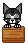Cat in a box - A little cat in a box gif