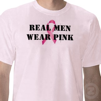 pint t.shirt - the colour pink does look good on men