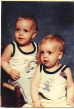 Mark and Michael - 9 months old