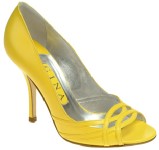 Yellow high heels - Nice color, nice shoes