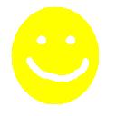 Happy Face - Yellow happy face.