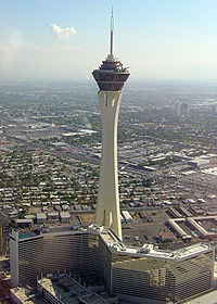 Strtosphere/Las Vegas - The Stratosphere Tower in Las Vegas.