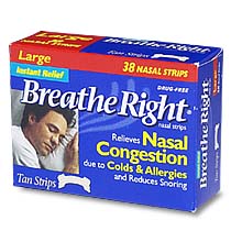 Breathe Right Strips - Breathe Right Strips Box