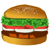 Hamburger - hamburgers are good but they can be unhealthy if eaten to often.