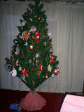 Christmas tree - My tree, minus the angel, which broke..