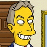 Tony Blair - Tony Blair&#039;s image when on the Simpsons