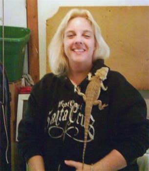 Me and Gator - I had to pose with my 'grandson'. LOL Me and Gator - I had to pose with my 'grandson'. LOL