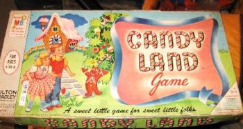 1955 Version of Candy Land - Candy Land Game