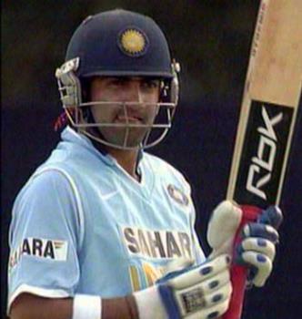 Gautam Gambhir - Indian opening batsman Gautam Gambhir