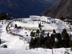 malam jabba in winter - i am as cool as winter here :D