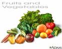 fruits and vegetables -  I think that I should eat at least an apple a day to keep the doctor away. 