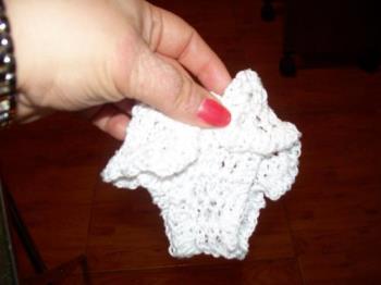 Diaper for doll - crocheted Diaper for doll - crocheted