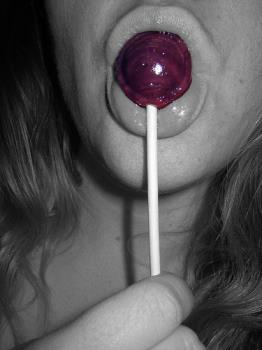 Tootsie Pop - A grape Tootsie Pop my fave :)