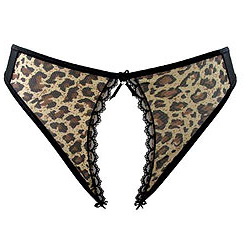 crotchless panties - best gift for valentine's day. 