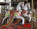 Merry-Go-Round - Children&#039;s ride at Agricultural Show or Amusement Park