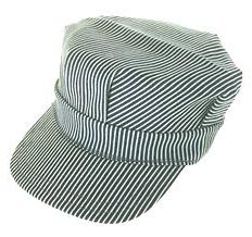 Engineers cap - Cap that is worn by engineers on a train