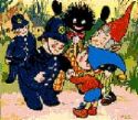 Noddy and Golly - Noddy and Golly in trouble with P.C. Plod.