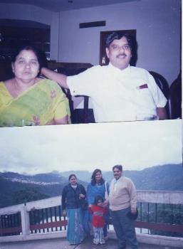 My parents - My parents, me and my elder daughter. My parents - My parents, me and my elder daughter.