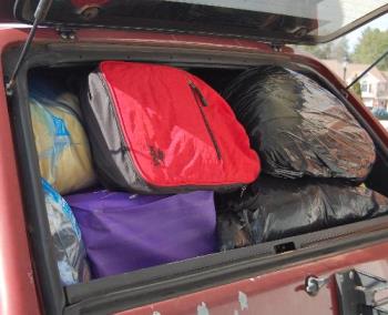 my scrapbooking stuff is where? - packed ok well stuffed for the move