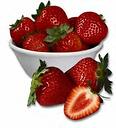 strawberries - strawberries in a bowl