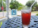 iced tea - I love to drink iced tea in hot weather, not in cold weather. 