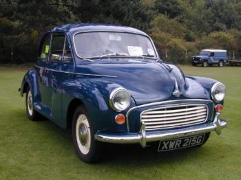 Morris Minor - Old car. Older than time itself