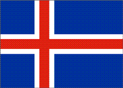 Icelandic flag - The Icelandic flag