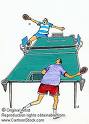 playing table tennis is fun - i love to play table tennis very much, but i am not very good at it.
