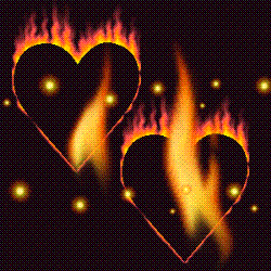 heart on fire - heart