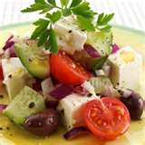 Vegetable salad - A healthy vegetable salad