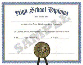 High School Diploma - Did you get yours or are you working on it? or did you get or working on getting your GED? High School Diploma - Did you get yours or are you working on it? or did you get or working on getting your GED?