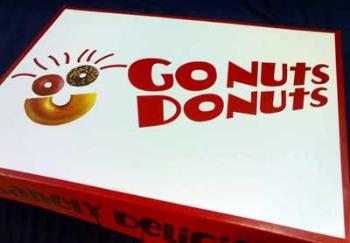 Go Nuts Donuts - donut box