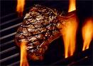 steak - steak over grill