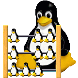 Count on Linux - Linux Tux with abacus