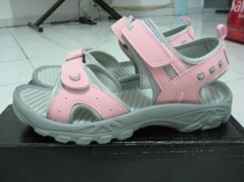 Sports sandals - My favorite pair of pink Reebok sports sandals.