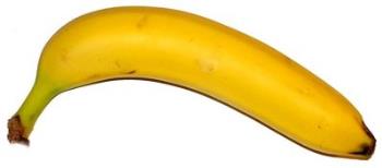 single banana - single banana i can eat.