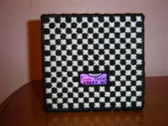 Cd Case - CD case made with plastic canvas and yarn. Cd Case - CD case made with plastic canvas and yarn.