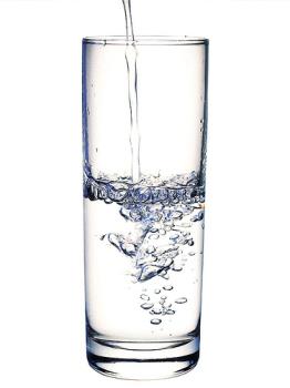 glass of water - a clean glass of water