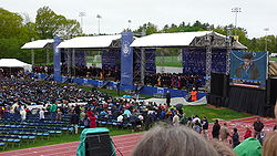 Student - Commencement exercise in a university.