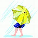rain - it is troublesome to go out when it is raining outside