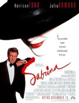 sabrina remake starring julia ormond and harrison  - the movie poster of the Sabrina remake