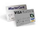 credit card - visa and mastercard