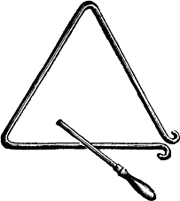 Triangle - The cheapest and the easiest. 