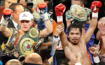 Hitman and Pacman - Long awaited East VS West boxing match between Manny Pacqiuao and Ricky Hatton.