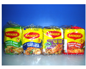 Instant Noodles - This is MAGGIE Instant Noodles from Malaysia and is one of the famous brand