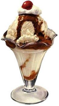 Ice cream - vanilla, strawberry,choco bar, butter  - Ice cream - I love Ice Cream
